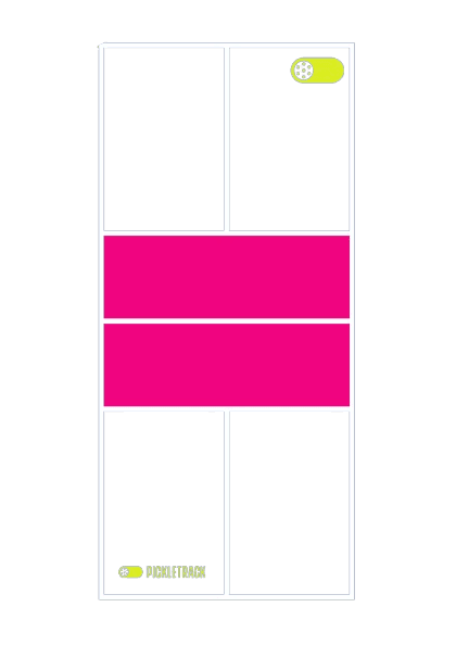 Pista Pickleball Magenta
